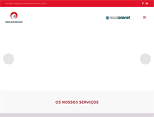 Tablet Screenshot of novaexpressao.pt